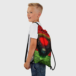 Рюкзак-мешок Зубр, цвет: 3D-принт — фото 2