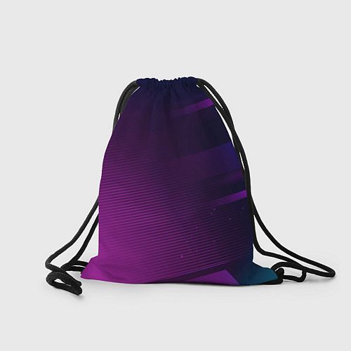 Мешок для обуви Friday Night Funkin gaming champion: рамка с лого / 3D-принт – фото 2