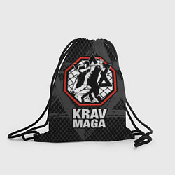 Рюкзак-мешок Krav-maga octagon, цвет: 3D-принт