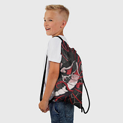 Рюкзак-мешок Японская змея уроборос, цвет: 3D-принт — фото 2