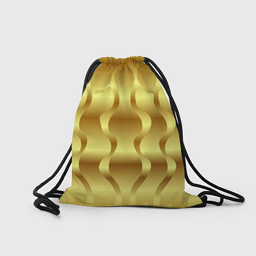 Мешок для обуви Золото абстрактная графика / 3D-принт – фото 2