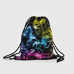 Рюкзак-мешок Эйфория в дыму, цвет: 3D-принт