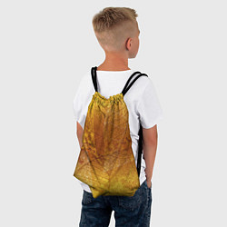 Рюкзак-мешок Осенний узор, цвет: 3D-принт — фото 2