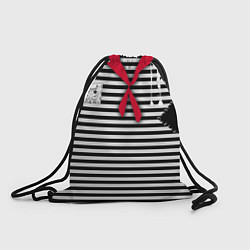 Рюкзак-мешок Костюм Разбойник -новогодний карнавальный, цвет: 3D-принт