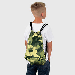 Рюкзак-мешок Камуфляж милитари, цвет: 3D-принт — фото 2