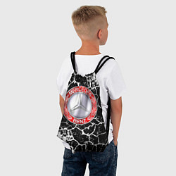 Рюкзак-мешок Мерседес Бенс, цвет: 3D-принт — фото 2