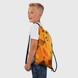 Рюкзак-мешок Осенний тёплый ветер, цвет: 3D-принт — фото 2