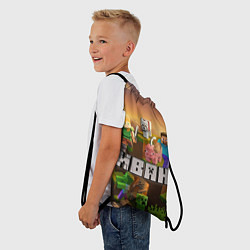 Рюкзак-мешок Иван Minecraft, цвет: 3D-принт — фото 2