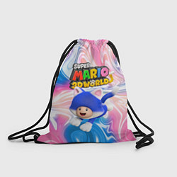 Рюкзак-мешок Toad - Super Mario 3D World - Nintendo, цвет: 3D-принт