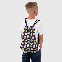 Рюкзак-мешок Skzoo pattern, цвет: 3D-принт — фото 2