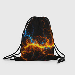 Рюкзак-мешок Электрический рисунок, цвет: 3D-принт