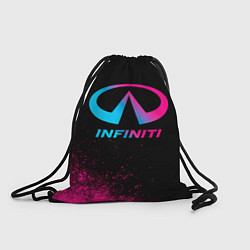 Рюкзак-мешок Infiniti - neon gradient, цвет: 3D-принт