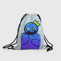 Рюкзак-мешок Blue Rainbow Friends, цвет: 3D-принт