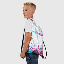 Рюкзак-мешок One Piece neon gradient style: символ сверху, цвет: 3D-принт — фото 2