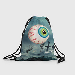 Рюкзак-мешок Глаз - хэллоуин, цвет: 3D-принт