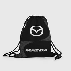 Мешок для обуви Mazda speed шины на темном: символ, надпись