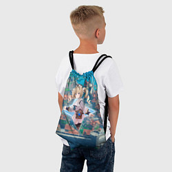 Рюкзак-мешок Барбара в примогеме, цвет: 3D-принт — фото 2