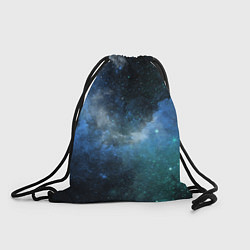 Рюкзак-мешок Акварель галактики, цвет: 3D-принт