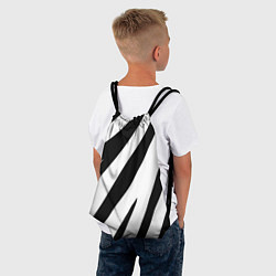 Рюкзак-мешок Камуфляж зебры, цвет: 3D-принт — фото 2