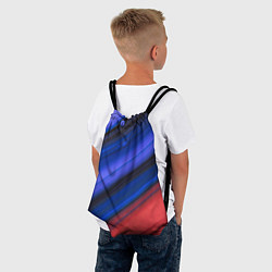 Рюкзак-мешок Синий и красный песок, цвет: 3D-принт — фото 2