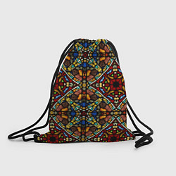 Рюкзак-мешок Витражи - диагонали, цвет: 3D-принт
