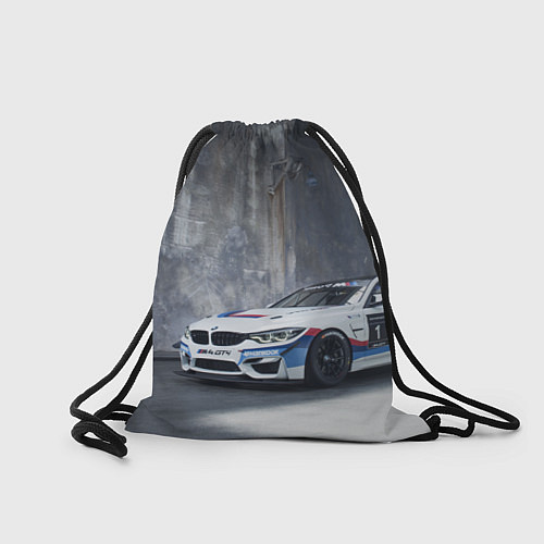 Мешок для обуви BMW M4 GT4 - racing team - motorsport / 3D-принт – фото 2