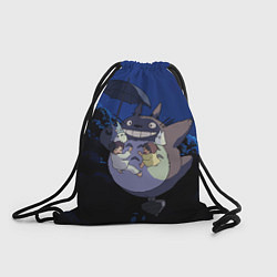 Рюкзак-мешок Night flight Totoro, цвет: 3D-принт