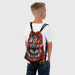 Рюкзак-мешок Кошмарный Фредди, цвет: 3D-принт — фото 2
