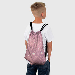 Рюкзак-мешок Pink bubbles, цвет: 3D-принт — фото 2