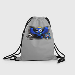 Рюкзак-мешок Синий и Хагги Вагги, цвет: 3D-принт