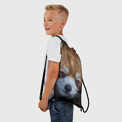 Рюкзак-мешок Крaсная панда, цвет: 3D-принт — фото 2