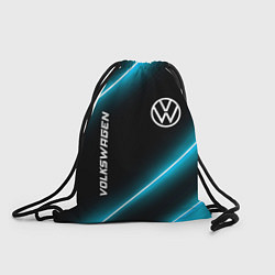 Рюкзак-мешок Volkswagen неоновые лампы, цвет: 3D-принт