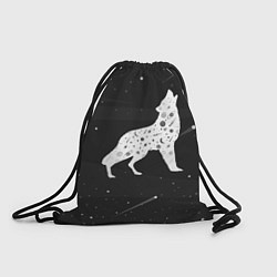 Рюкзак-мешок Созвездие волка - волк из звезд, цвет: 3D-принт