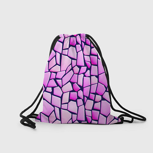 Мешок для обуви Абстрактная мозаика - паттерн / 3D-принт – фото 2