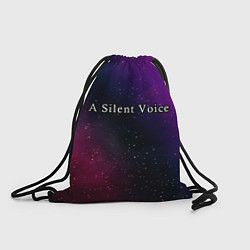 Мешок для обуви A Silent Voice gradient space