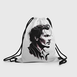 Рюкзак-мешок Джонни Депп - рисунок, цвет: 3D-принт