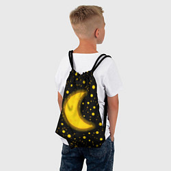 Рюкзак-мешок Полумесяц и звезды, цвет: 3D-принт — фото 2