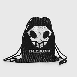 Мешок для обуви Bleach с потертостями на темном фоне