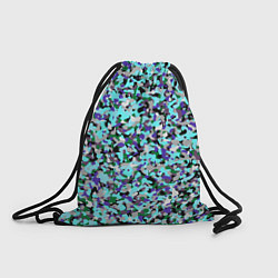 Рюкзак-мешок Абстрактные разноцветные пятна, цвет: 3D-принт