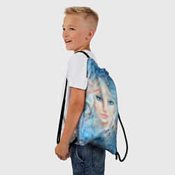 Рюкзак-мешок Снежная королева, цвет: 3D-принт — фото 2