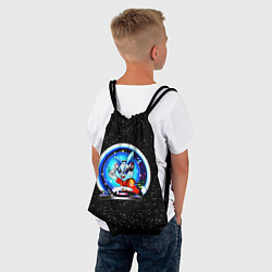 Рюкзак-мешок Кролик Ди-джей, цвет: 3D-принт — фото 2
