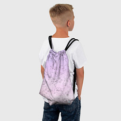 Рюкзак-мешок Зайчики в облачках, цвет: 3D-принт — фото 2