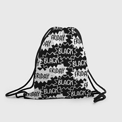 Рюкзак-мешок Black friday, цвет: 3D-принт