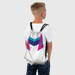 Рюкзак-мешок FIRM белый спортик, цвет: 3D-принт — фото 2