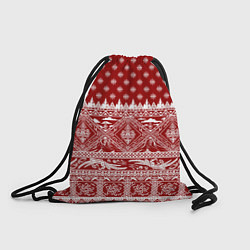 Рюкзак-мешок Love climbing : Christmas aesthetics, цвет: 3D-принт