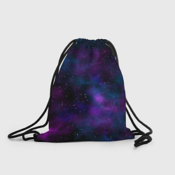Рюкзак-мешок Космос с галактиками, цвет: 3D-принт