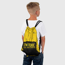 Рюкзак-мешок Toxic, цвет: 3D-принт — фото 2