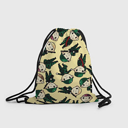 Рюкзак-мешок С солдатиками мультяшными, цвет: 3D-принт