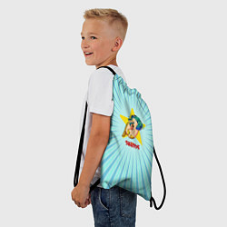 Рюкзак-мешок Несносные пришельцы Lum, цвет: 3D-принт — фото 2