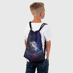 Рюкзак-мешок Мистическая сова, цвет: 3D-принт — фото 2